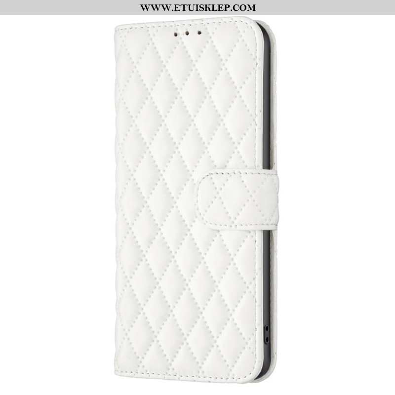 Etui Folio do Poco X5 Pro 5G Pikowany Binfen Kolor